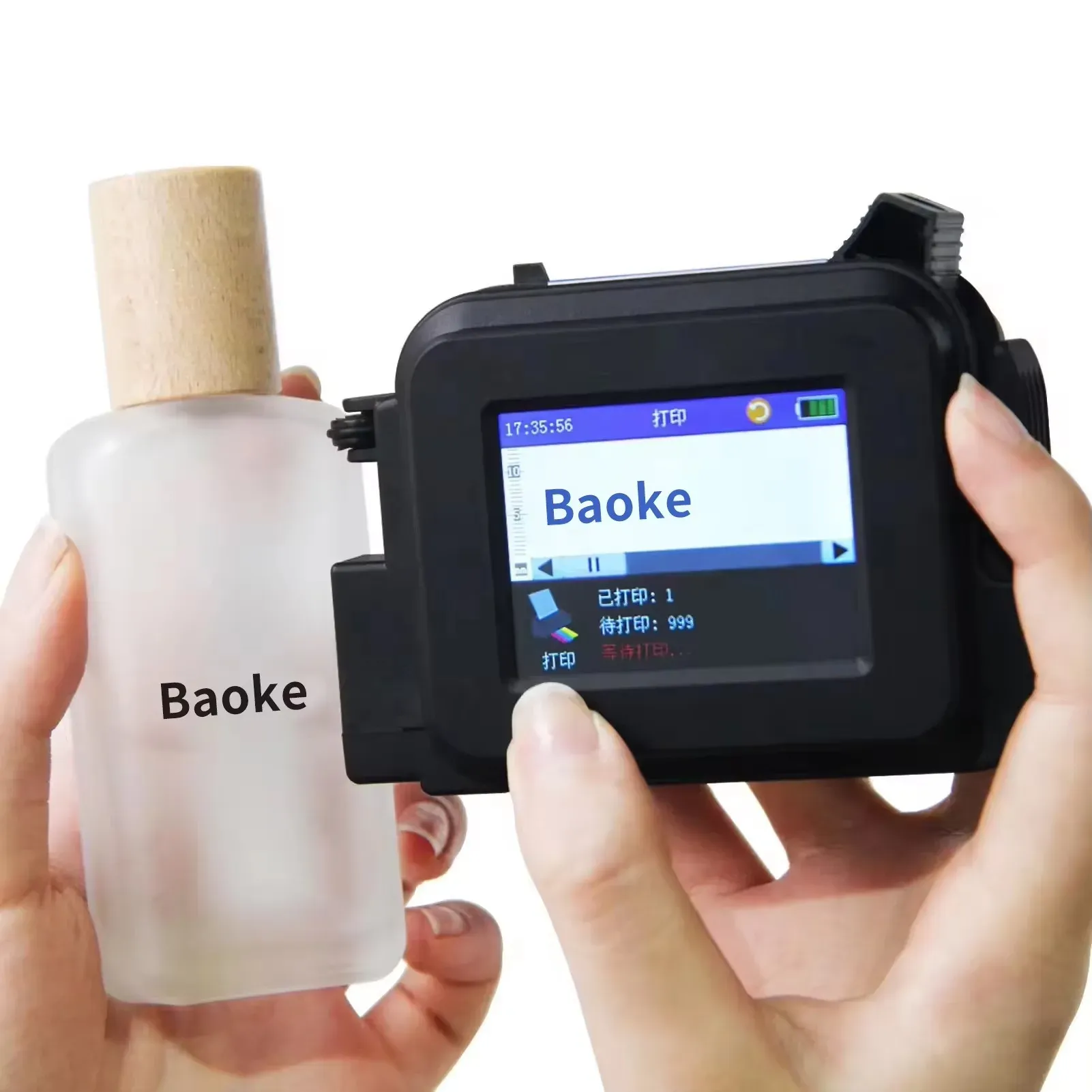 Portable Handheld Inkjet Printer for Custom Marking