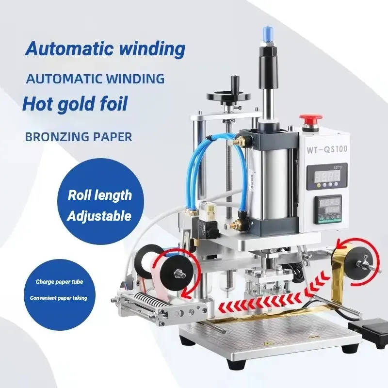 Máquina hidráulica de hot stamping e prensa térmica para uso industrial - imagem 3