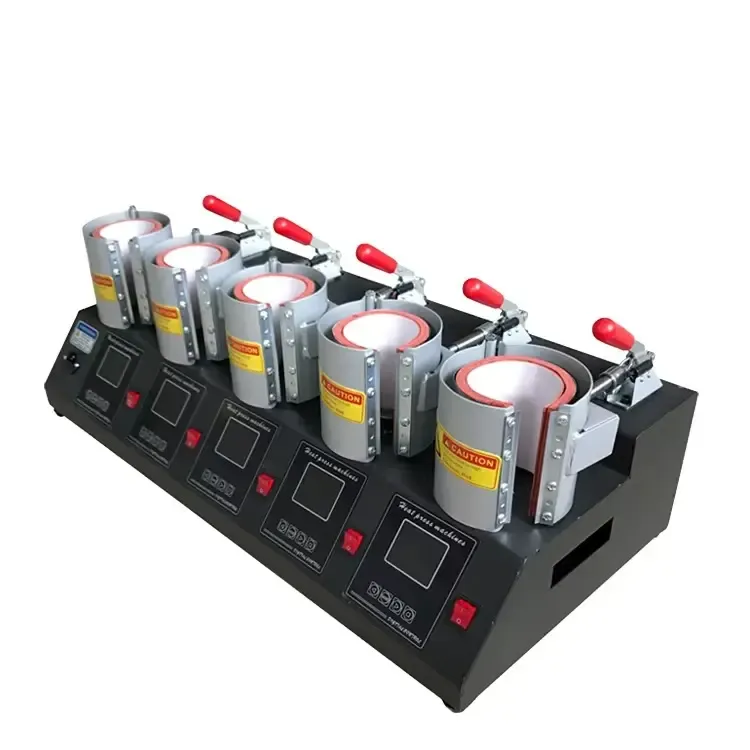 5-in-1 Mug Press Machine with Independent Controllers detail 2