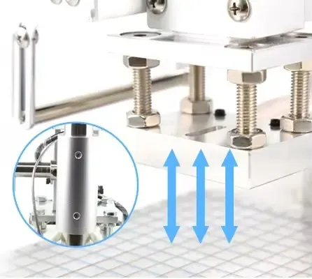 WT-90DS Digital Manual Hot Foil Stamping Machine for Leather and Cards detail 3