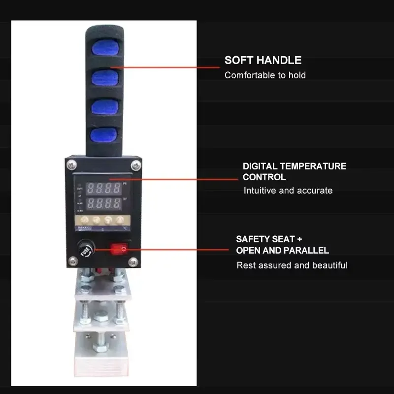 Máquina eléctrica automática de estampado en caliente para personalización comercial - imagen 3