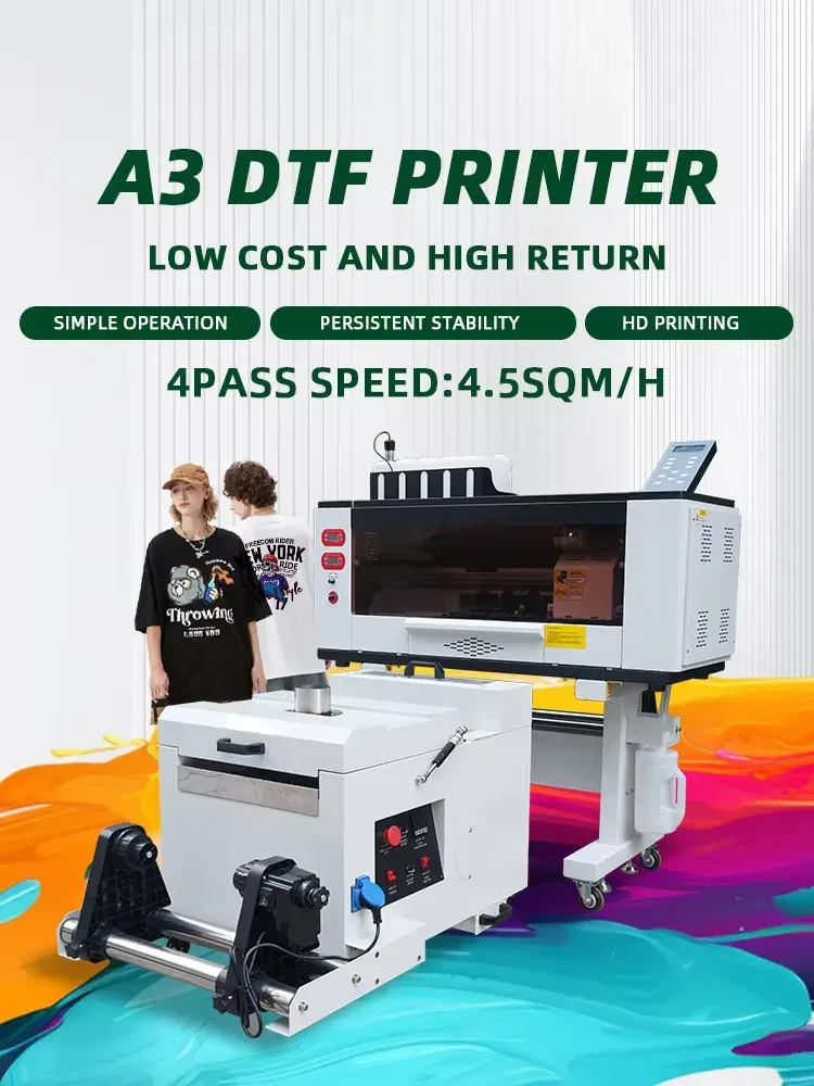 Ensemble imprimante DTF A3 pour la production de films de transfert - détail 1