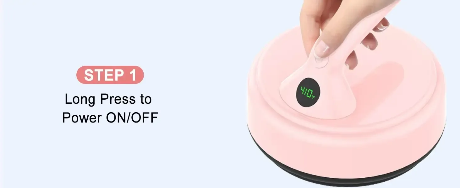 5-Inch Portable Electric Heat Press Machine for Small Custom Products detail 1