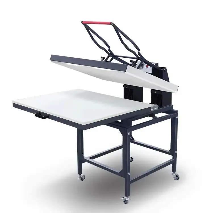 Plancha térmica plana de 70x100 cm para transfers grandes en prendas - imagen 2