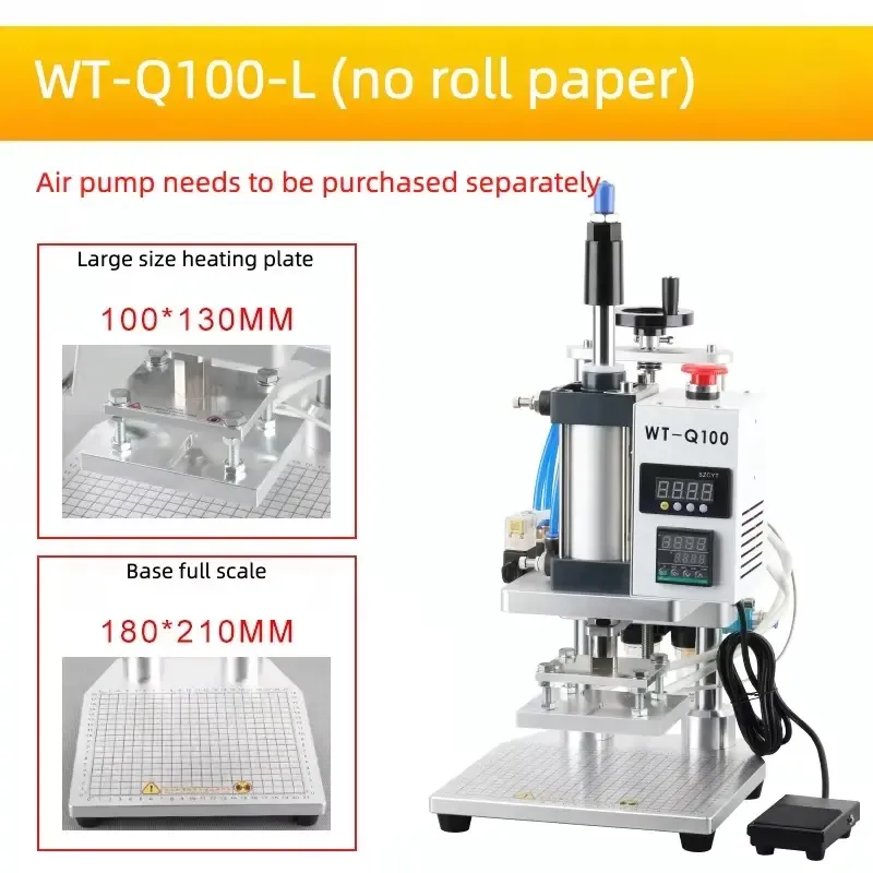 Máquina hidráulica de hot stamping e prensa térmica para uso industrial - imagem 5