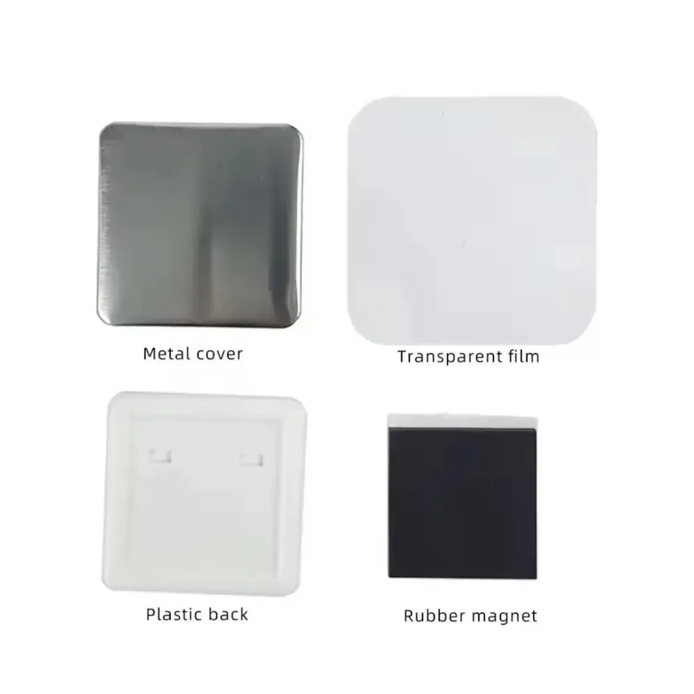 Square Fridge Magnet Making Machine for Custom Souvenir Production detail 5