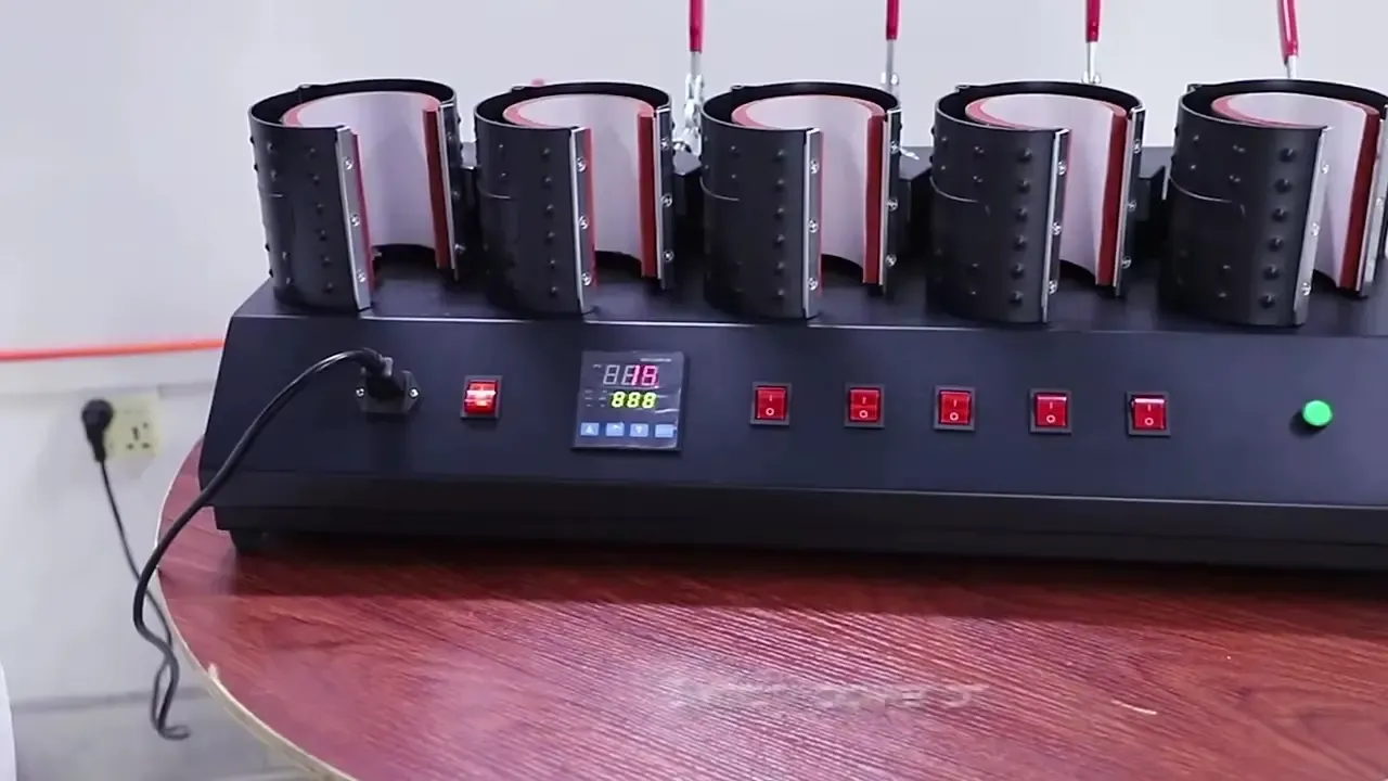 Multi-function 5-in-1 Mug Press Machine detail 1