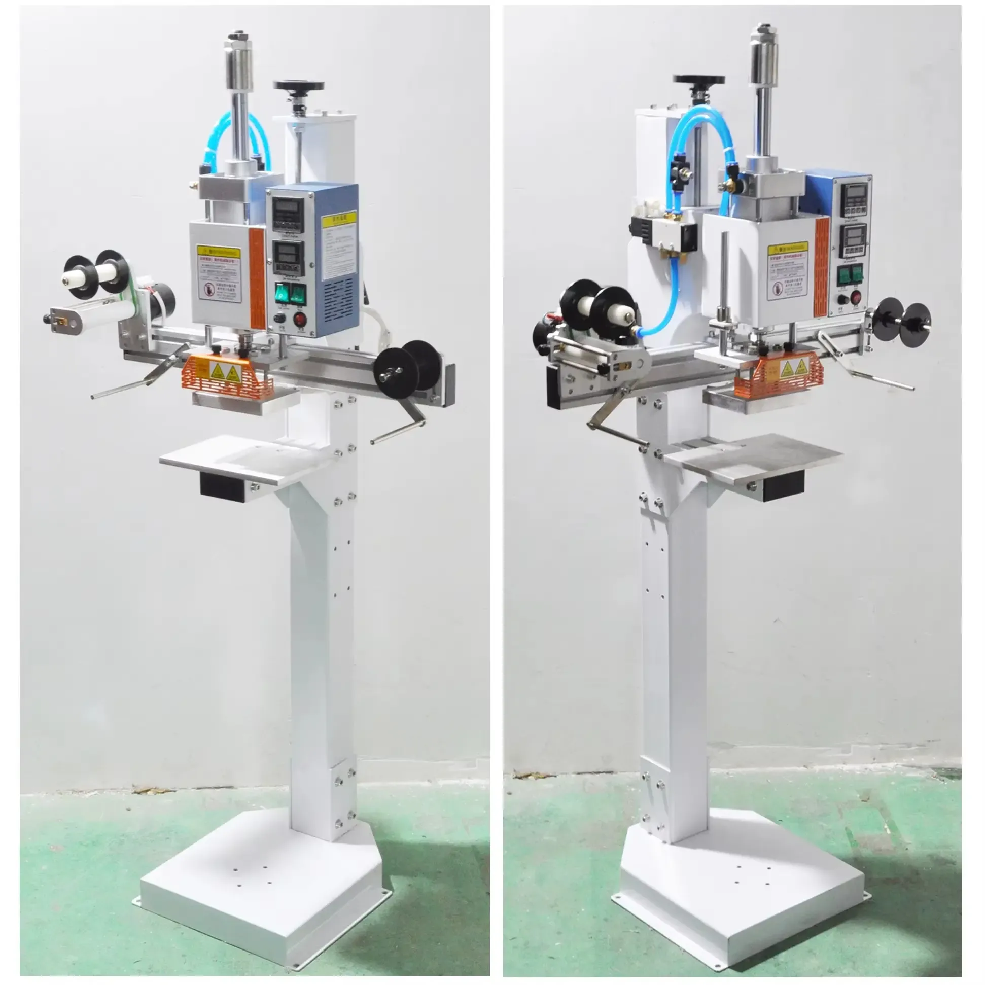 Machine de marquage à chaud automatique pour logos sur cuir et emballages - image 2