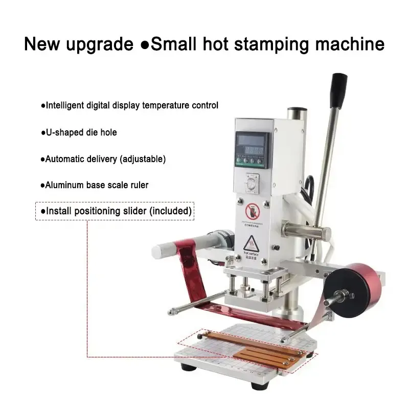 Commercial Mini Digital Foil Stamping Machine for Small Custom Products - image 4