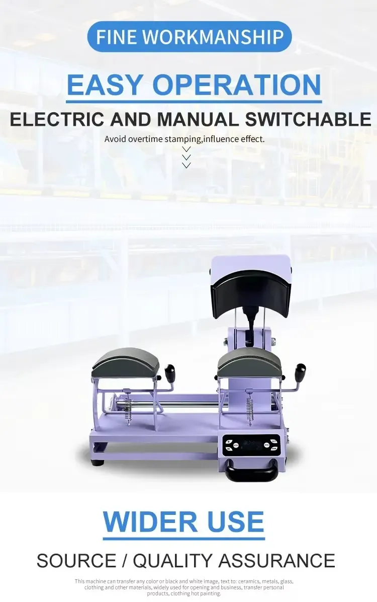 Plancha eléctrica portátil para gorras para producción personalizada - detalle 3