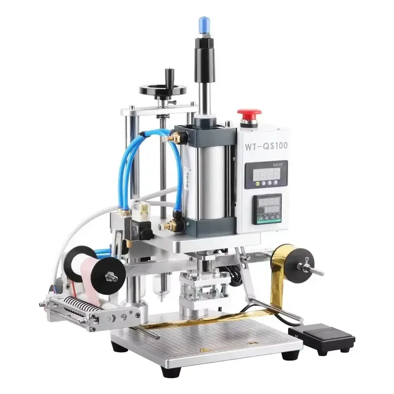 Máquina hidráulica de hot stamping e prensa térmica para uso industrial - imagem 2