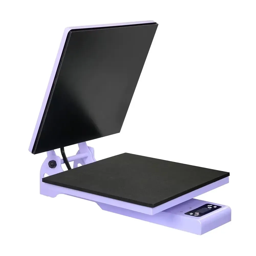 Presse à chaud électrique automatique 38x38 cm pour vêtements - image 2