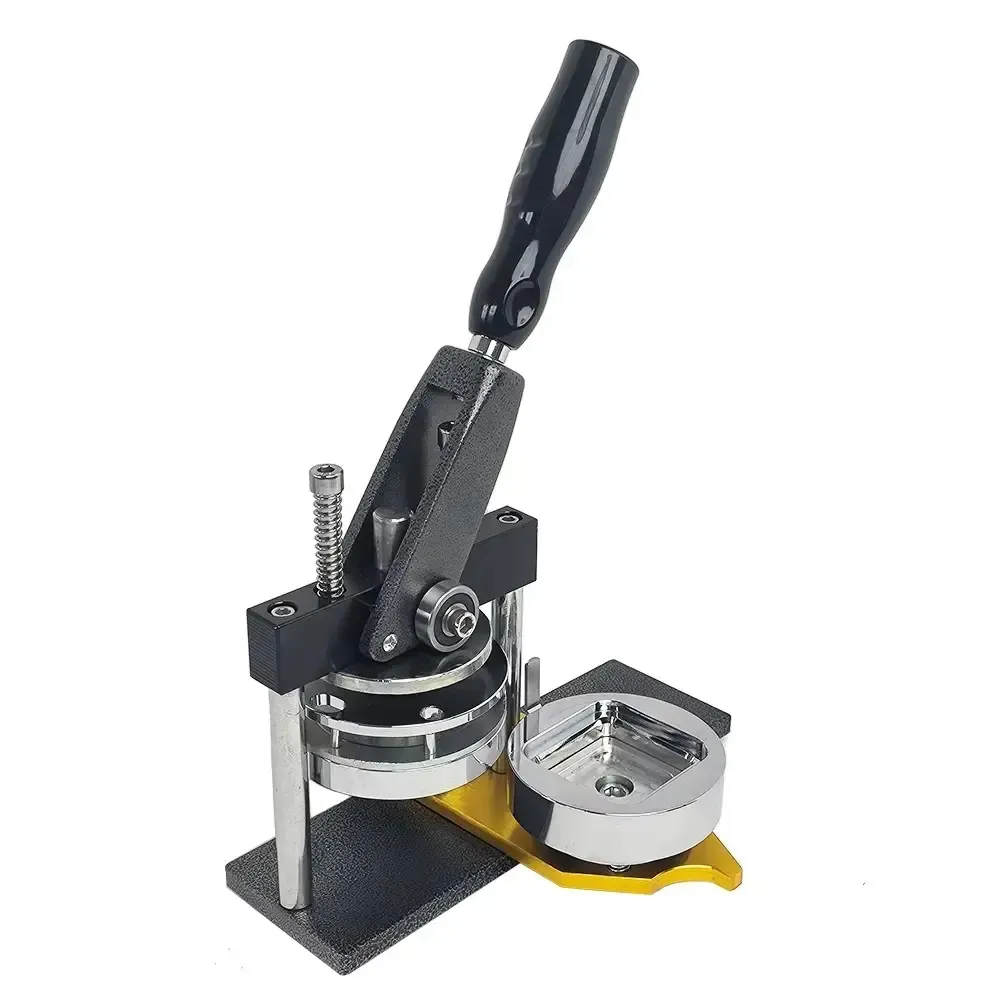 Manual 50x50mm Custom Fridge Magnet Making Machine detail 1