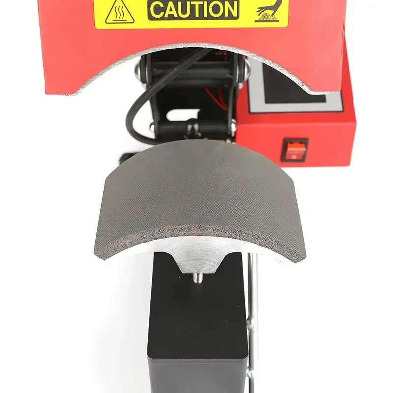 Plancha manual robusta para transfer en gorras de béisbol - detalle 5