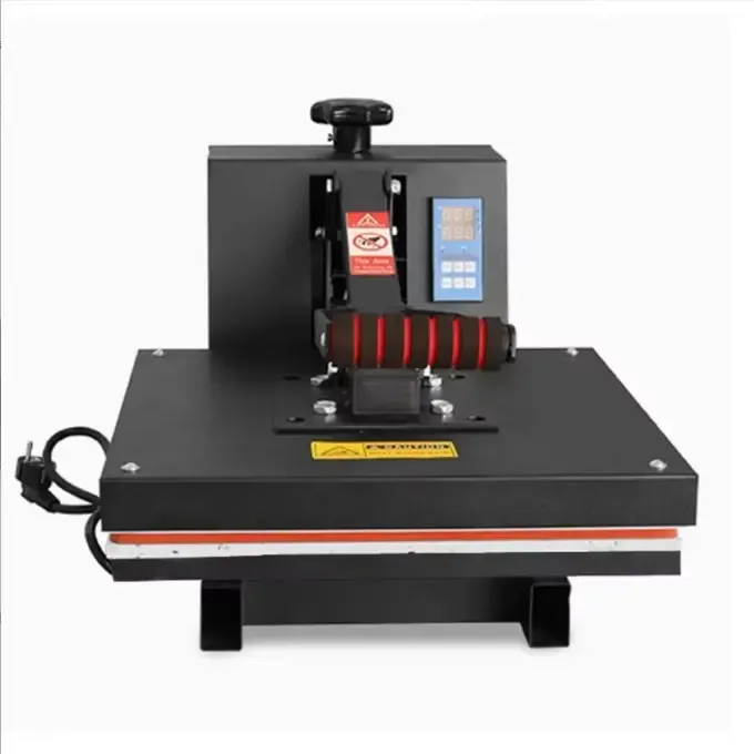 Plancha térmica manual tipo almeja negra con panel de control digital - imagen 3