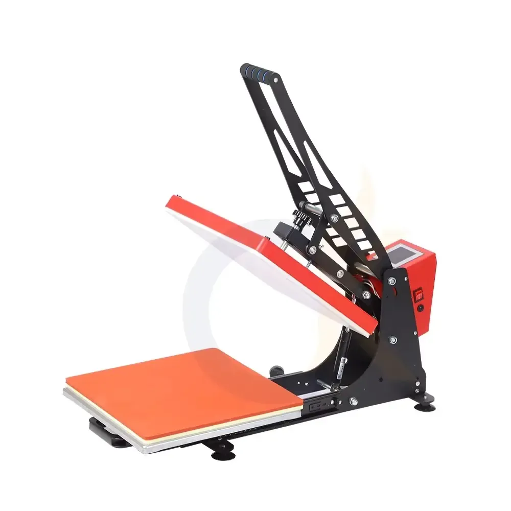 High-Pressure Manual Clamshell Heat Press Machine for T-Shirt Transfer - image 2