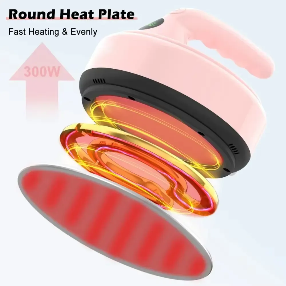 Portable 5-Inch Ceramic Electric Heat Press for Small Transfer Jobs - image 4