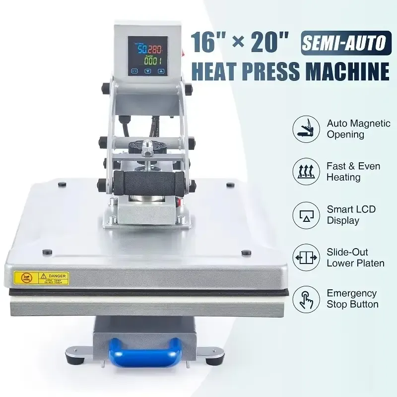 Drawer Manual Heat Press for Garment Printing - image 2